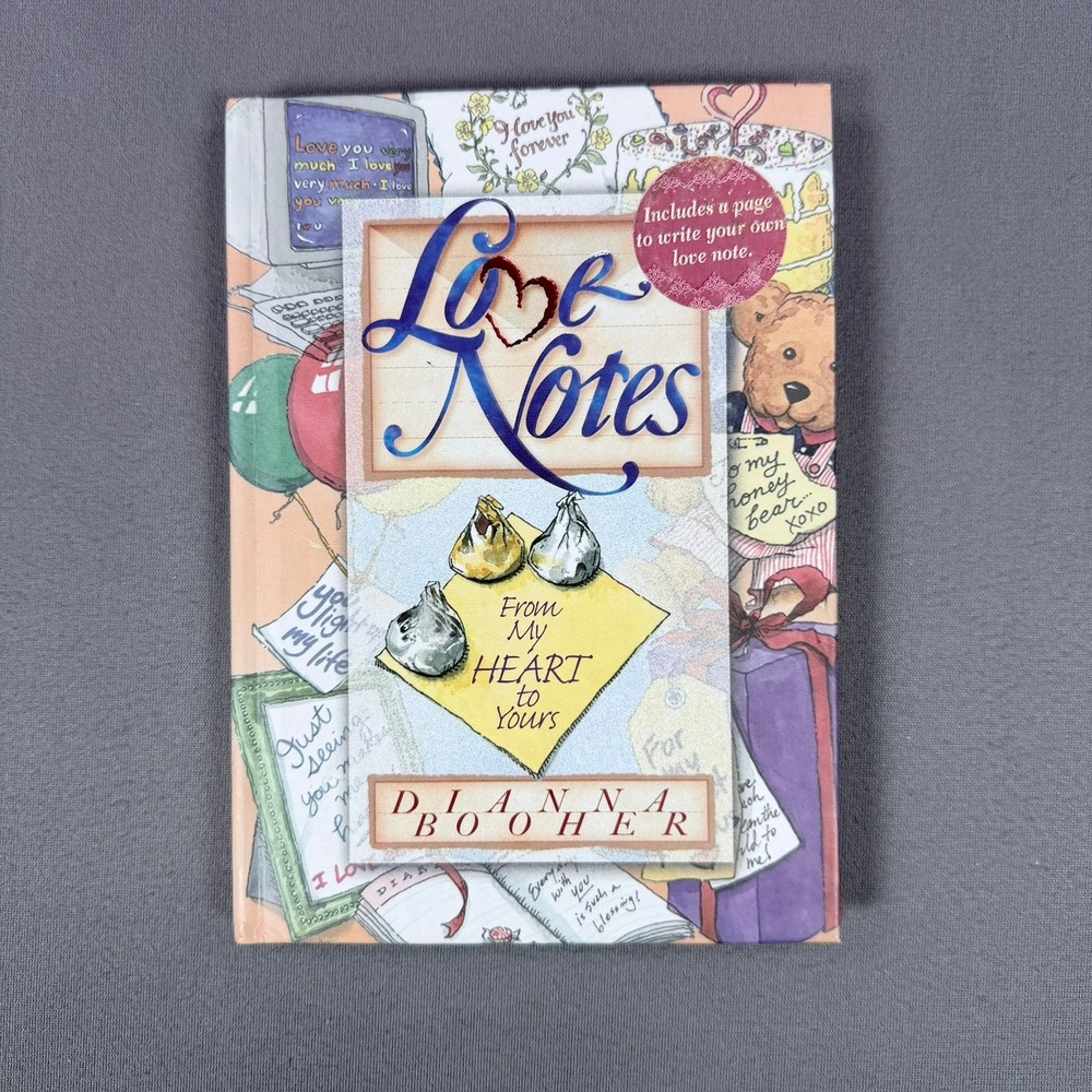 Dianna Booher Love Notes Hardcover 1997 First Edition Gift Book Romance